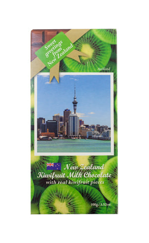 Auckland Postcard Milk Chocolate Bar
